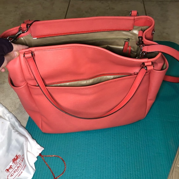 Coach Baby/Diaper Bag with changing mat! - Picture 6 of 9